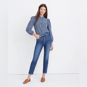 Madewell Stovepipe Jeans in Antoine Wash, size 29
